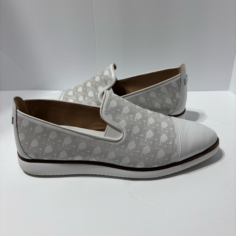 Cole Haan Grand Ambition Size 8.5 White Slip On Shoes